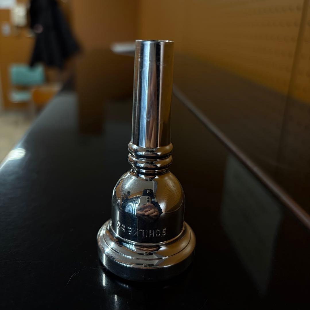 トロンボーンマウスピース 金属製 ポリッシュ仕上げ