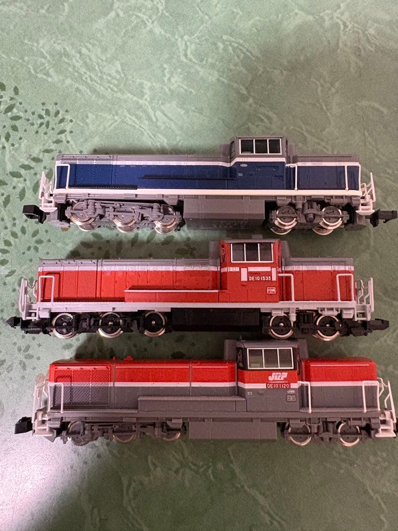DE10型 Nゲージ 鉄道模型 3両セット