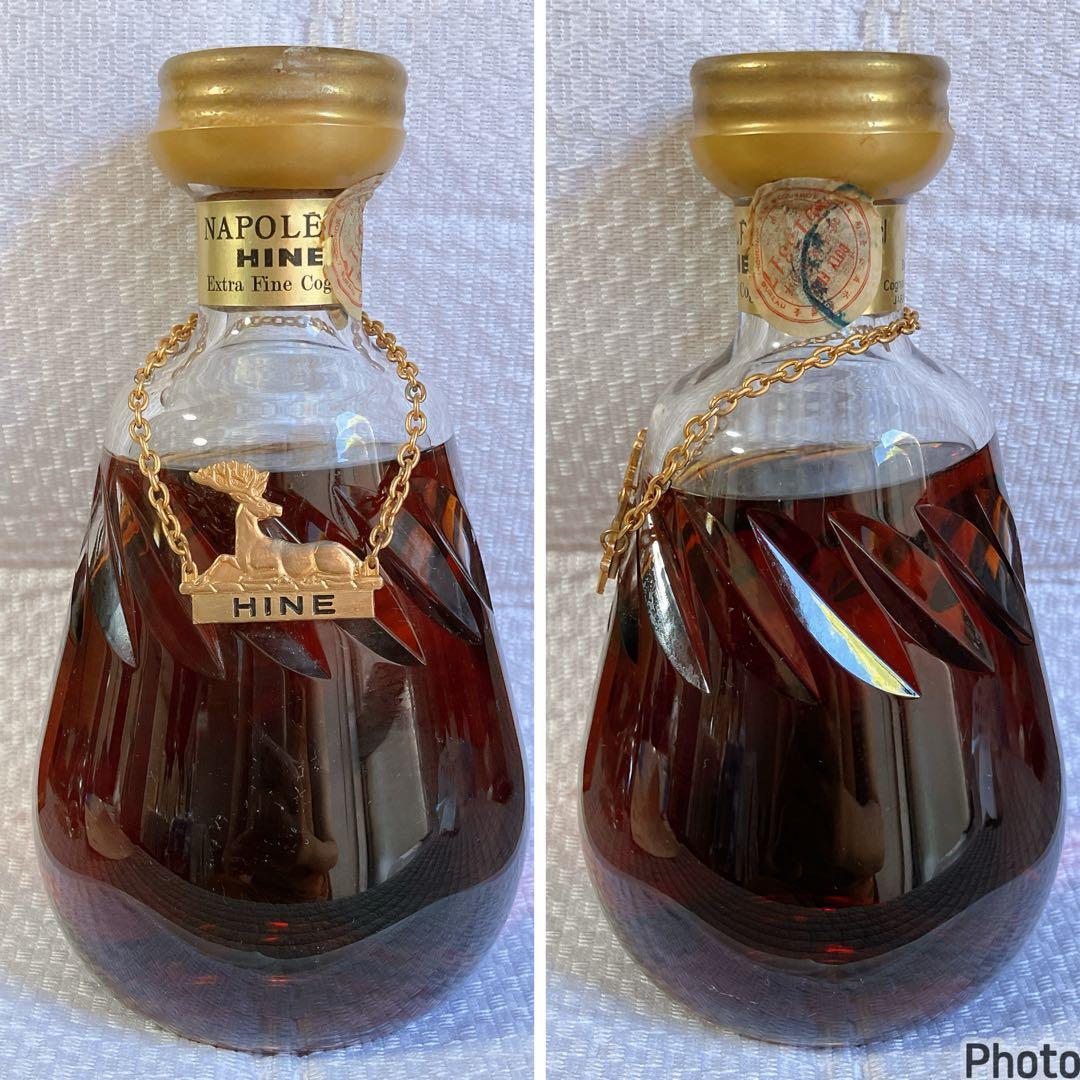 未開栓 ハイン ナポレオン カラフェ クリスタル コニャック 箱付き 替え栓付き