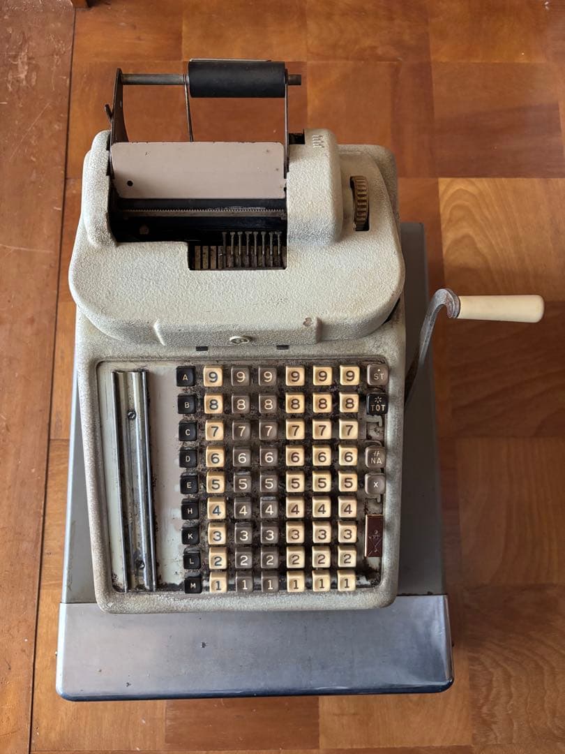 アンティークレジスター　Burroughs製