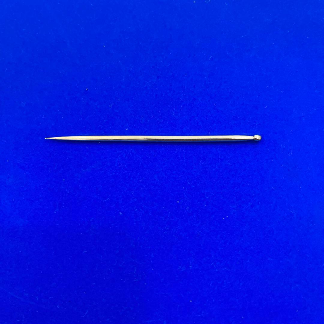銀　鍉鍼　(100mm長鍼)