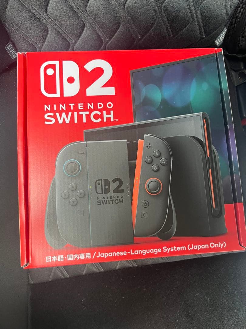 新品未使用Nintendo Switch 2（日本語・国内専用）販売証明書付き
