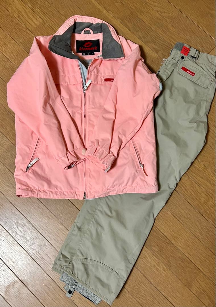 美品 Kiss mark スノーボードウェア 上下セット レディース Mサイズ