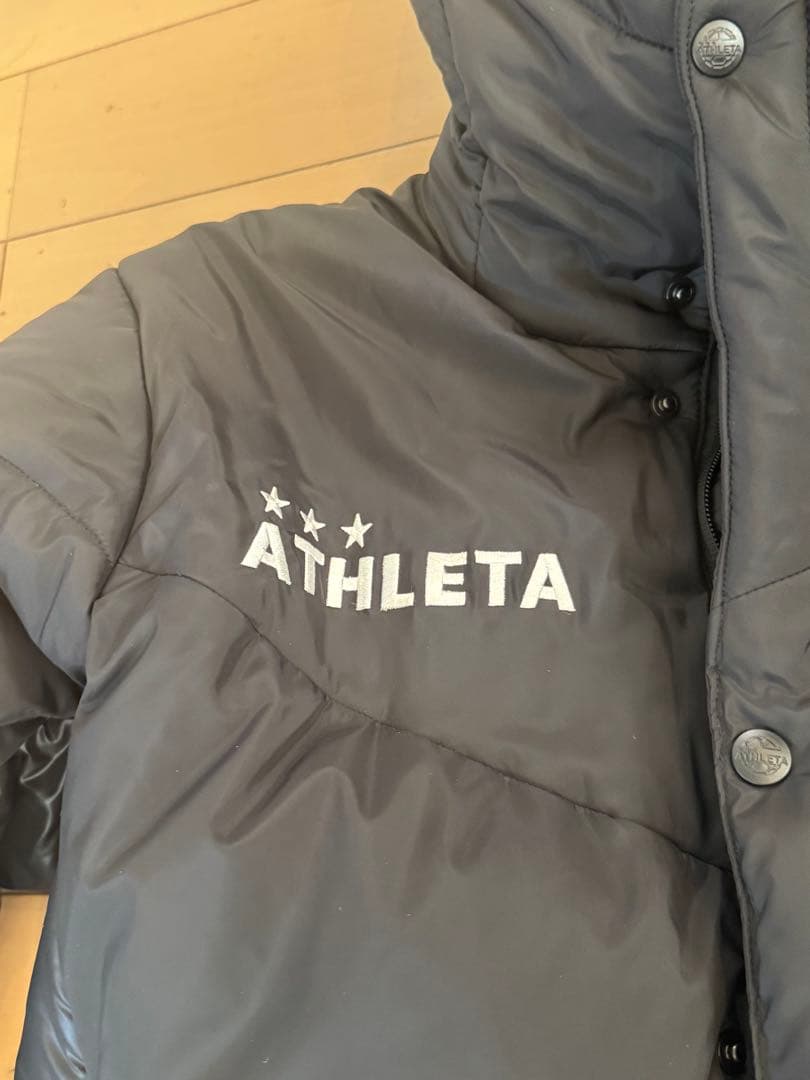 ATHLETA ベンチコート S ブラック
