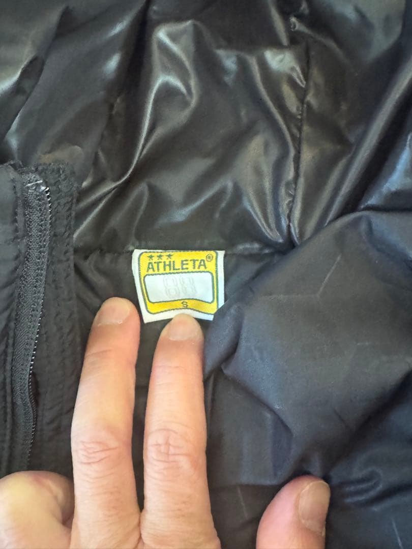 ATHLETA ベンチコート S ブラック