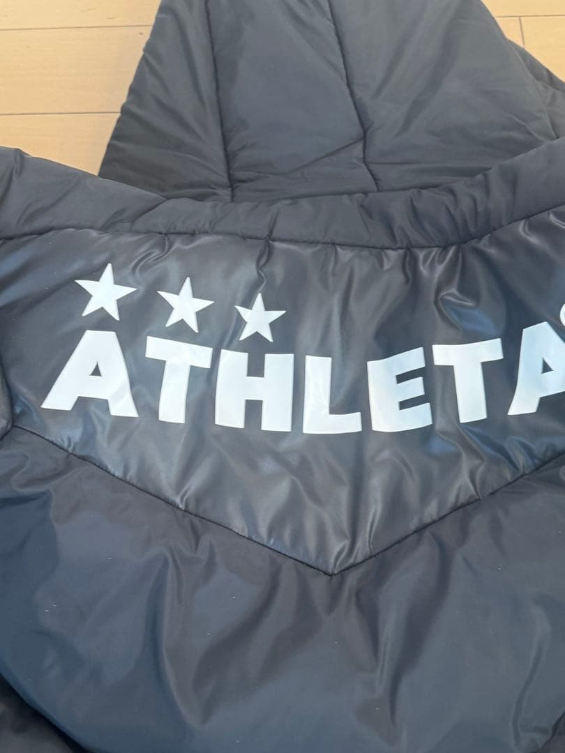 ATHLETA ベンチコート S ブラック