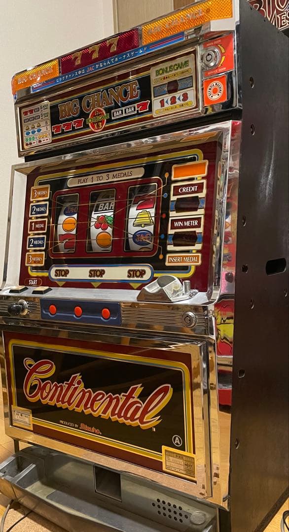 西濃支店止め着払い専用　パチスロ　実機　コンチネンタル　初代