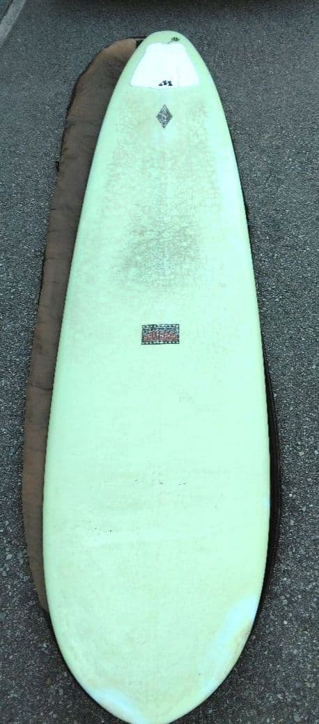 SURFBOARDS devotion チェッカーパターン サーフボード ロング