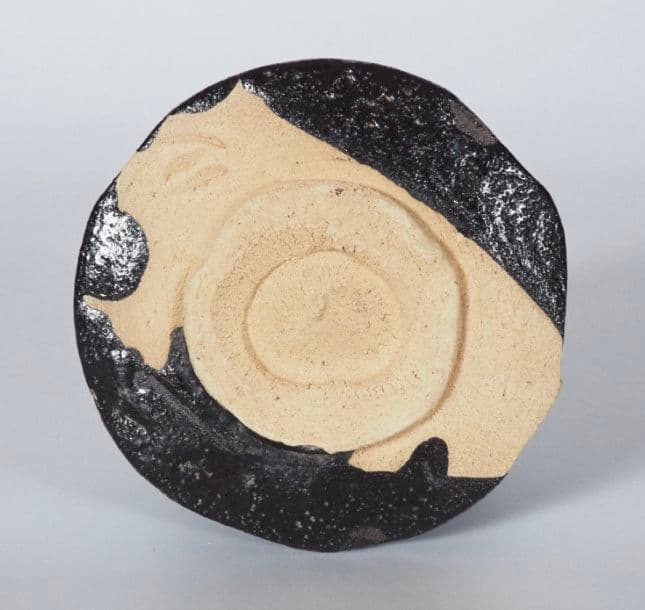 【最上位品】中島正雄　桃山陶　瀬戸黒茶碗　茶道具　共箱　共布　栞　無傷　加藤孝造