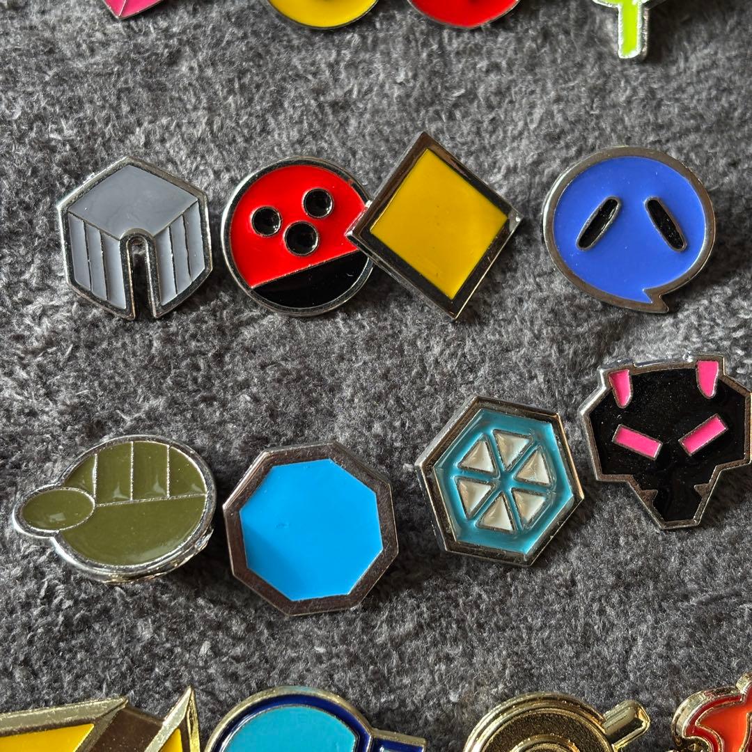 ポケモン　ジムバッジ　カントー地方〜カロス地方　58個セット