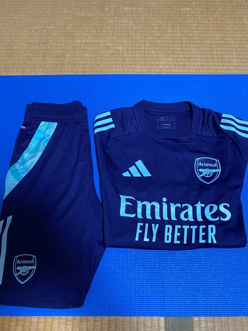 【最終値引】アーセナル24/25シーズントレーニングウェア半袖・長袖上下セット