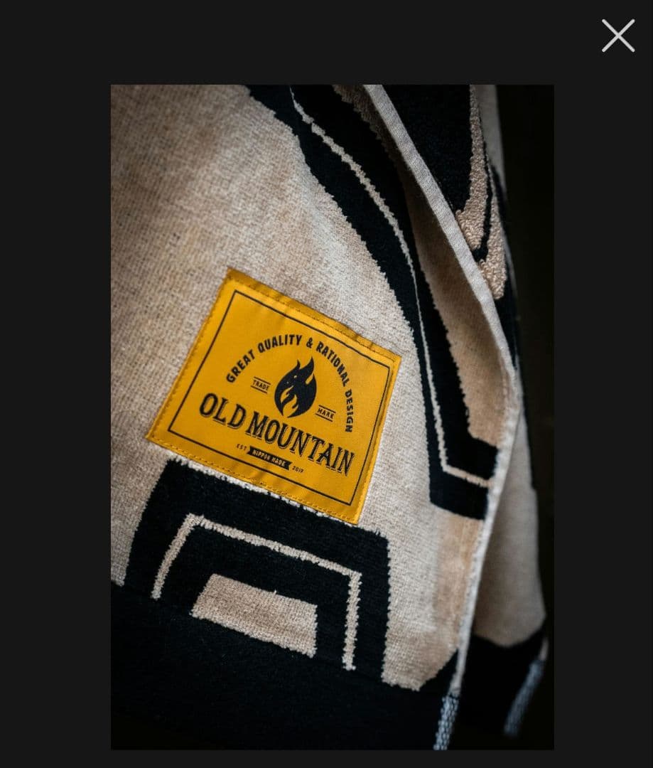 OLDMOUNTAIN オールドマウンテン kakemono 夏 ベージュ