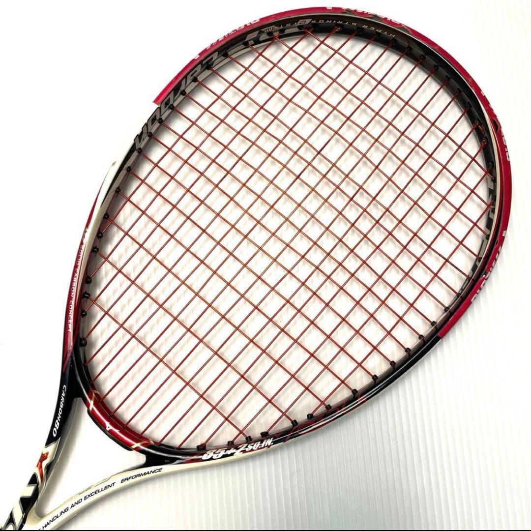 MIZUNOミズノ軟式テニスラケットXyst ZZジストZZレッド ソフトテニス