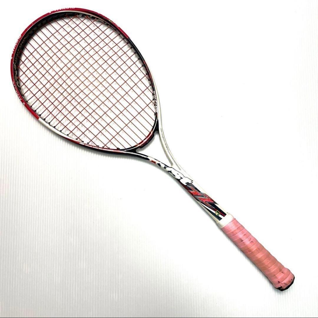 MIZUNOミズノ軟式テニスラケットXyst ZZジストZZレッド ソフトテニス