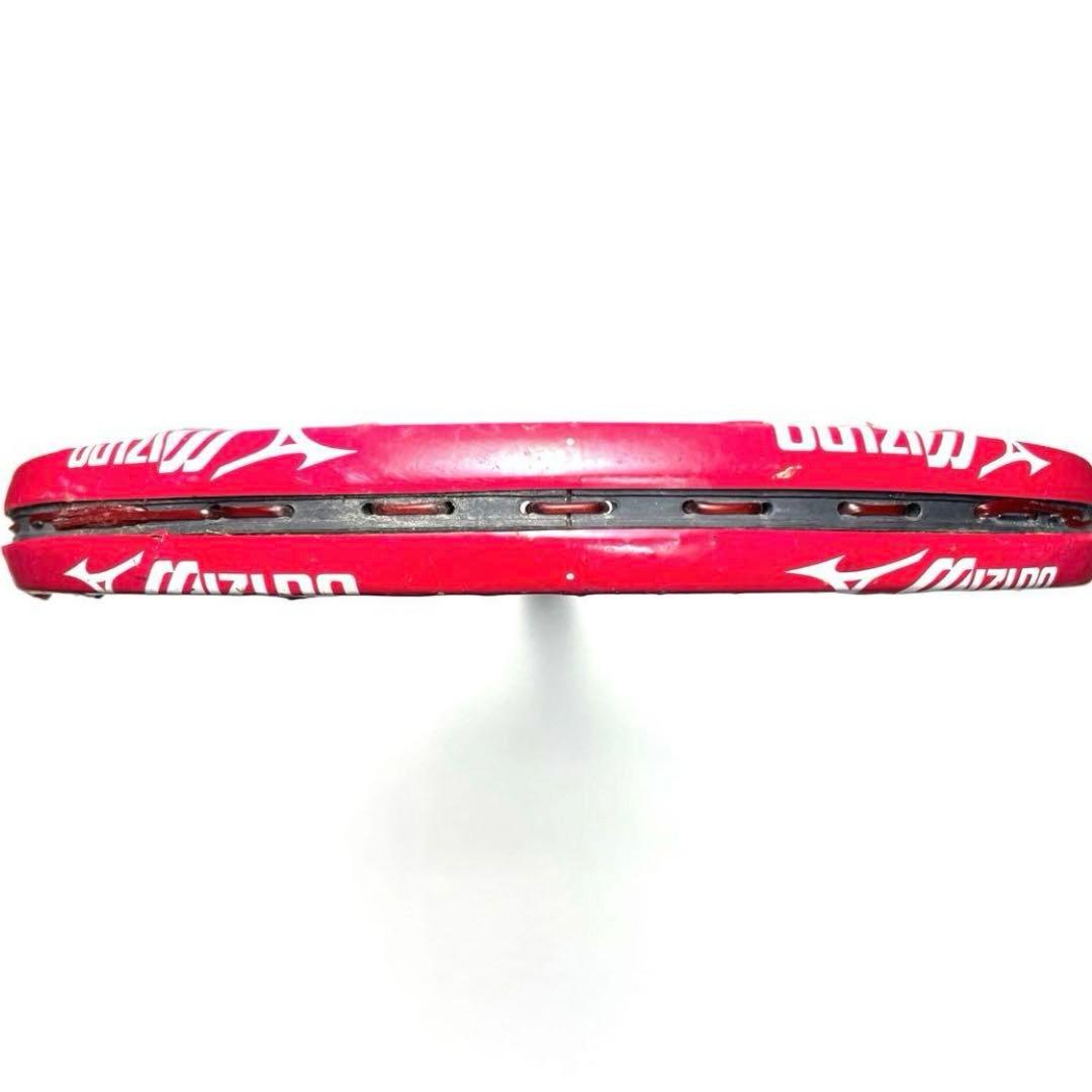 MIZUNOミズノ軟式テニスラケットXyst ZZジストZZレッド ソフトテニス