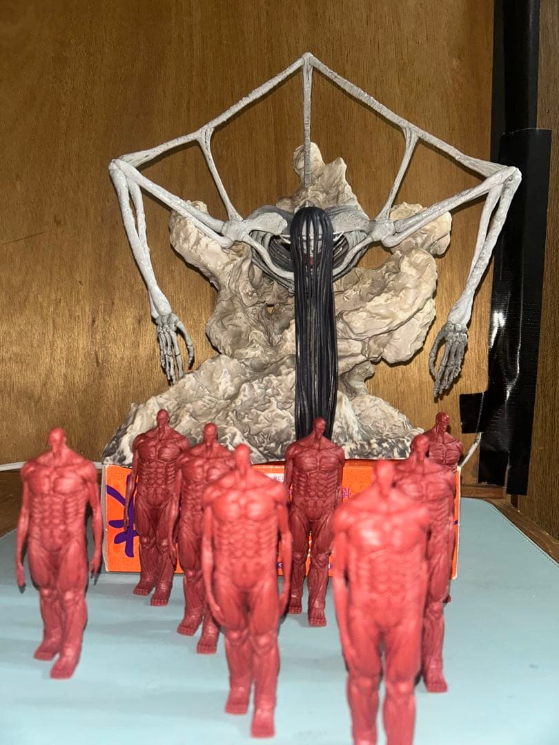 一番くじ 進撃の巨人　地鳴らし　ラストワン賞 終尾の巨人 I賞 8体セット