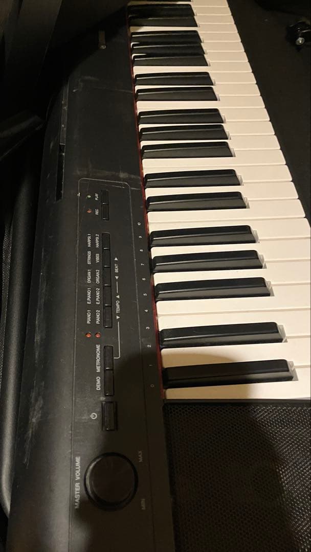 61鍵盤 電子ピアノ 黒