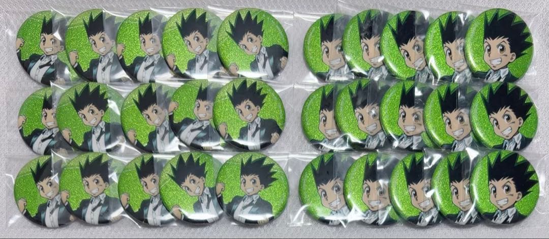 HUNTER×HUNTER ゴン 缶バッジ アニメイトフェア グリッター缶バッジ