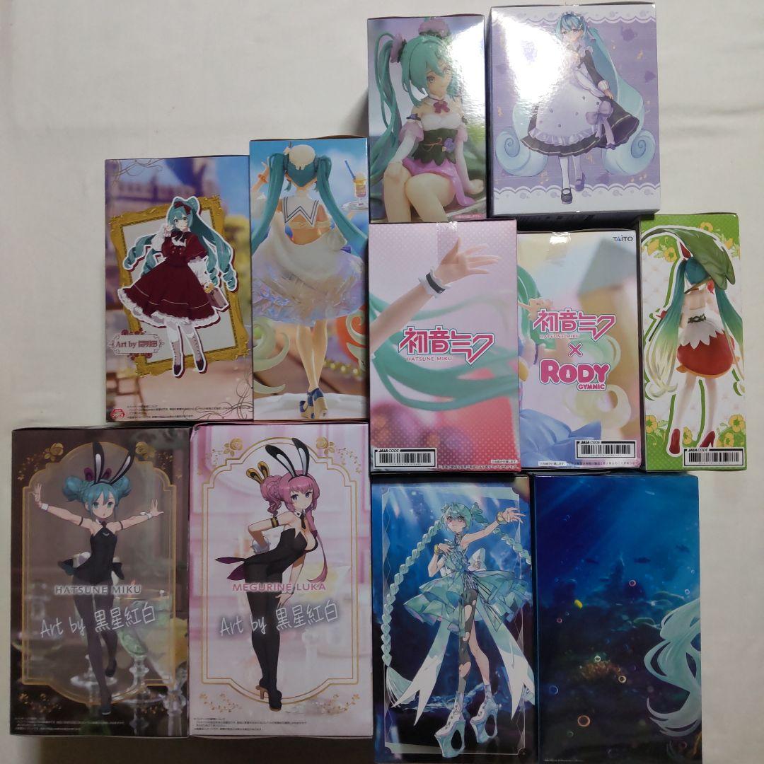初音ミク 巡音ルカ プライズ景品 フィギュア 11体セット