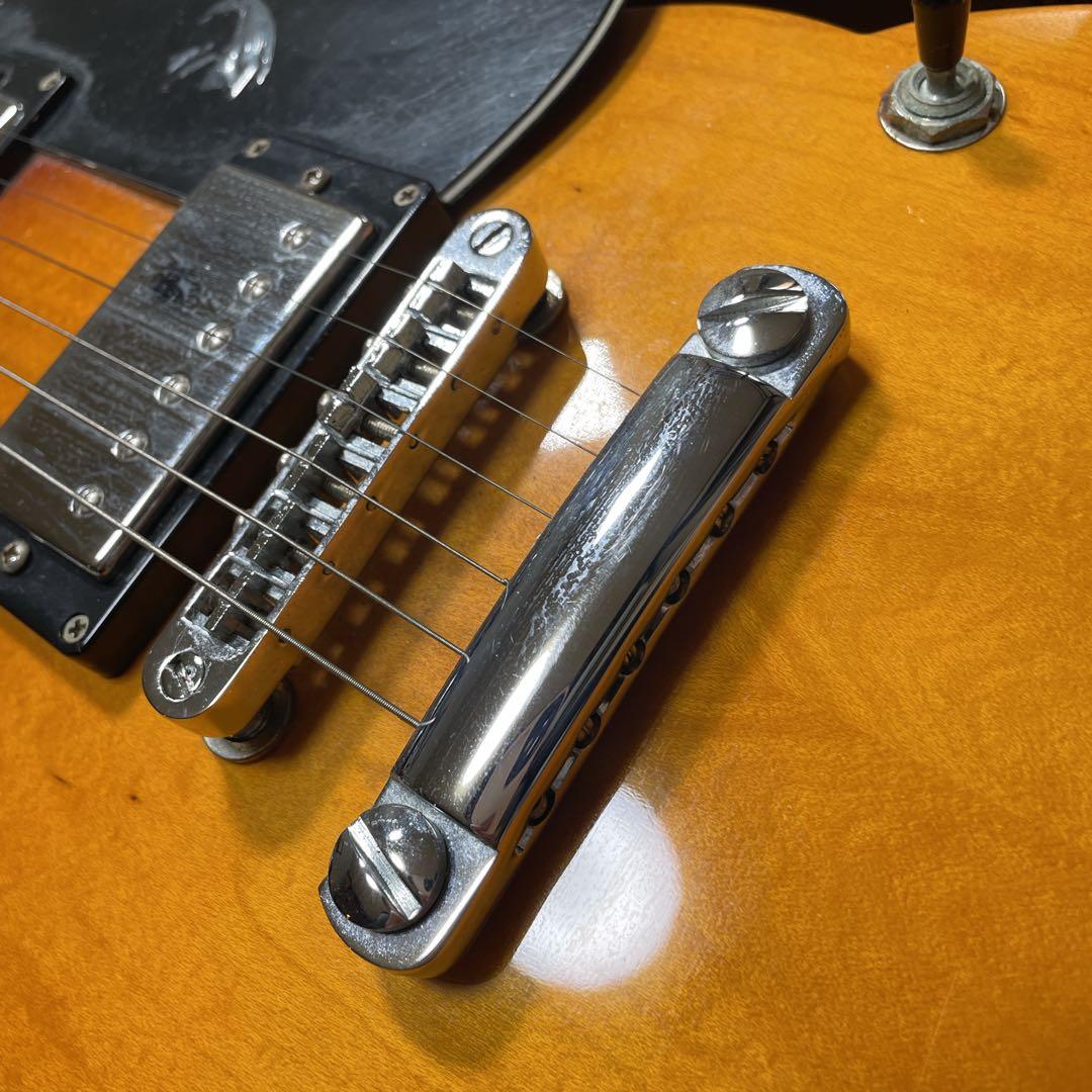 ARIA Pro 2 BLITZ セミアコ　es335タイプ　ブラウン