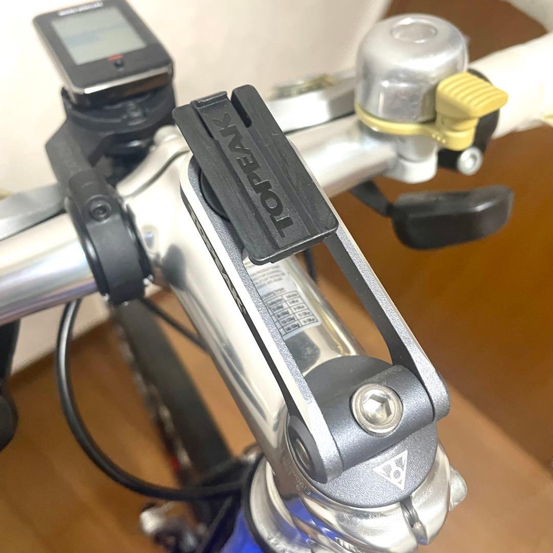 【引き取り限定】GIOS MISTRAL クロスバイク 青　室内保管　付属品多数