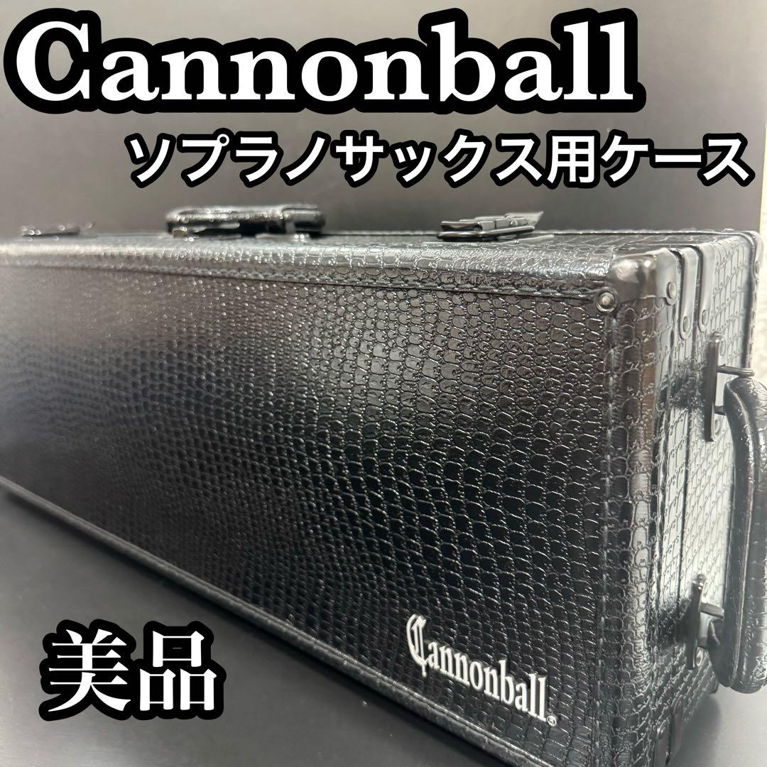 美品　Cannonball キャノンボール　ソプラノサックス　ハードケース　単品