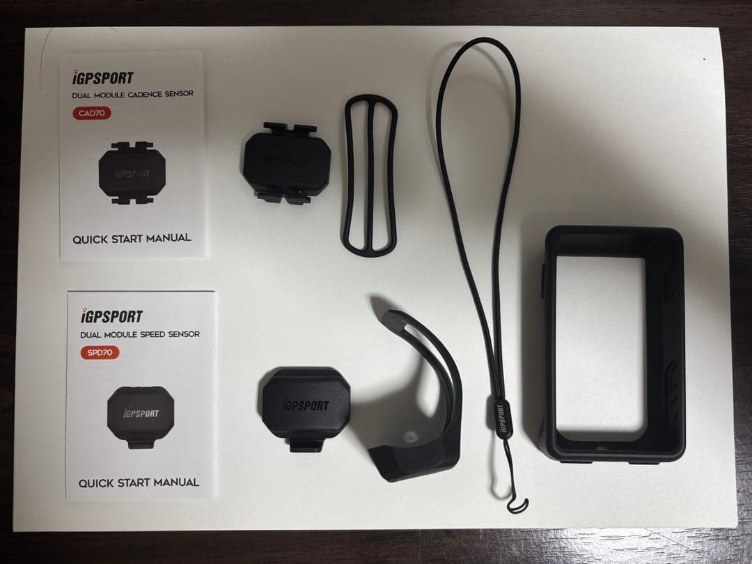 iGPSPORT iGS630S サイクルコンピュータ 4点セット