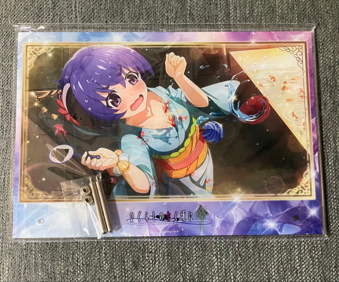 ひぐらしのなく頃に　命　WEBくじ　A賞　アクリルビジュアルパネル　羽入