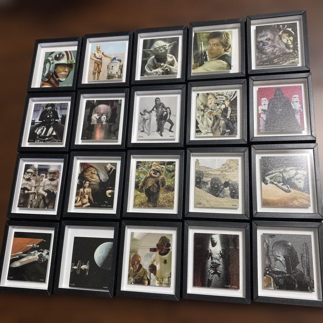 スターウォーズ　フレーム　マグネット　磁石　ミニ　シーン　シークレット　レア