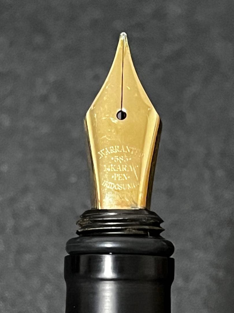 川窪万年筆 WARRANTED 万年筆 14K