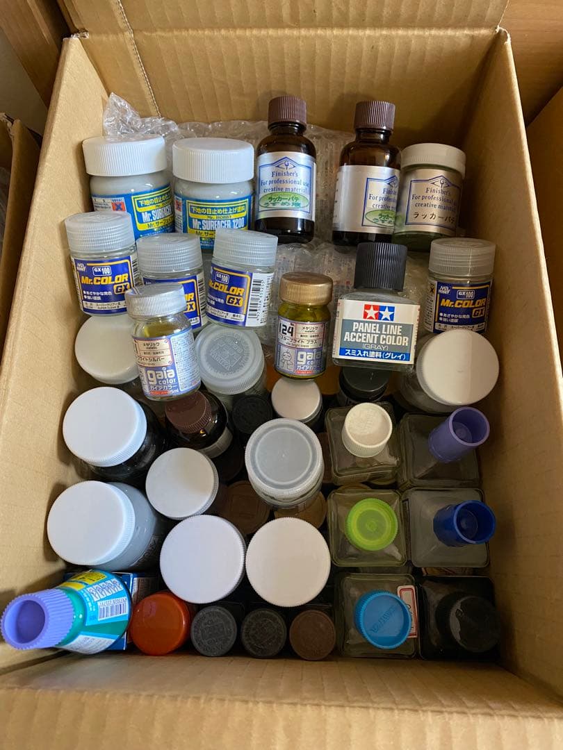 プラモデル塗料等消耗品まとめ 引退品