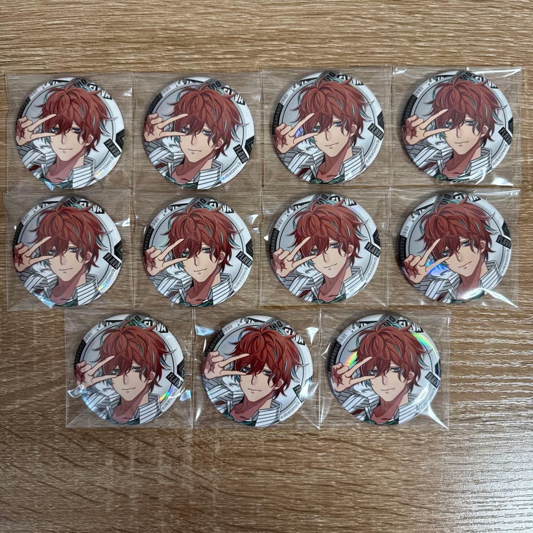 ヒプマイ　Flava1缶バッジ　観音坂独歩