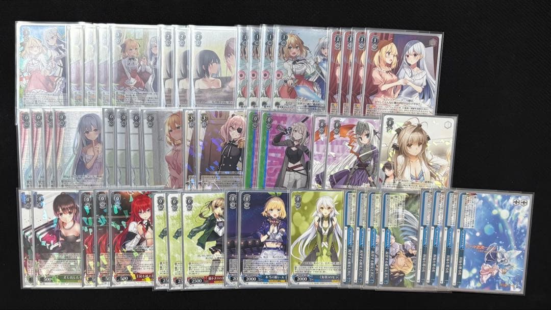 ヴァイスシュヴァルツ 富士見ファンタジア文庫 転天デッキ パーツオマケあり