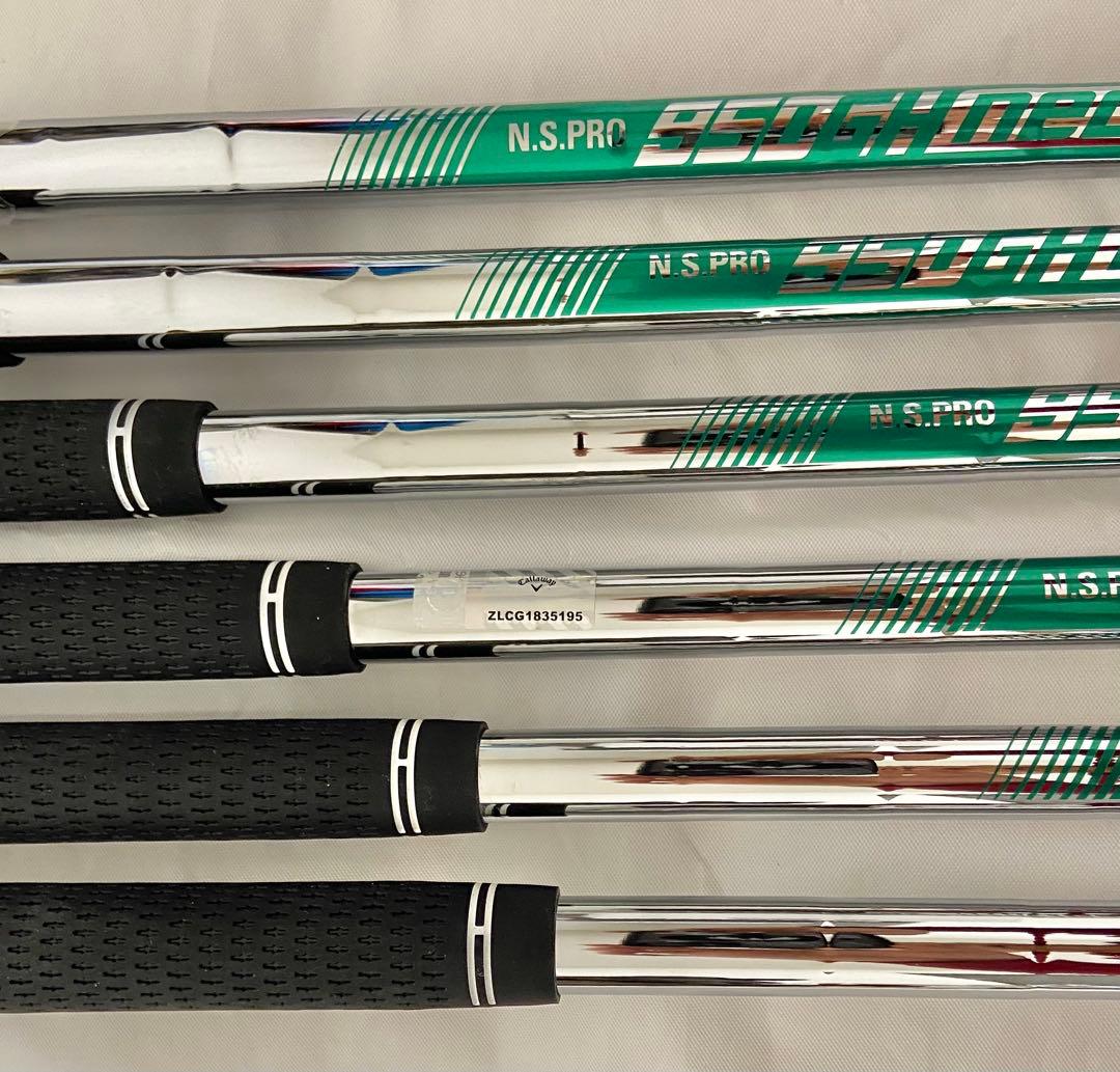 【ほぼ新品】キャロウェイ　APEX Ai200 アイアンセット950 neo S