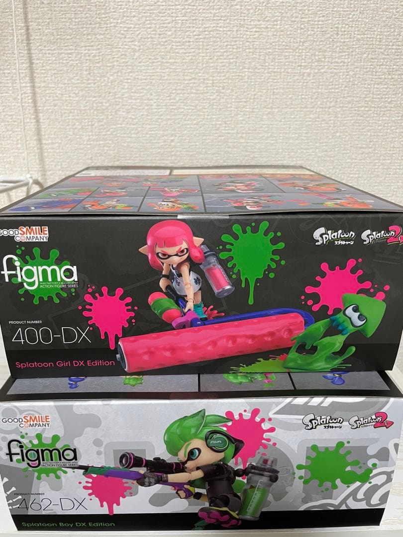 【新品2点セット】Splatoon DX Edition ボーイ、ガール【未開封