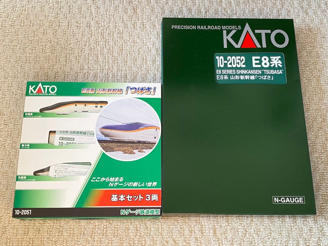 KATO カトー　10-2050,2051　E8系 山形新幹線つばさ ７両セット