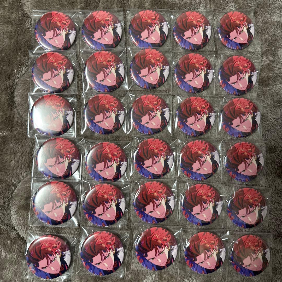 あんスタ　鬼龍紅郎　缶バッチ　30個