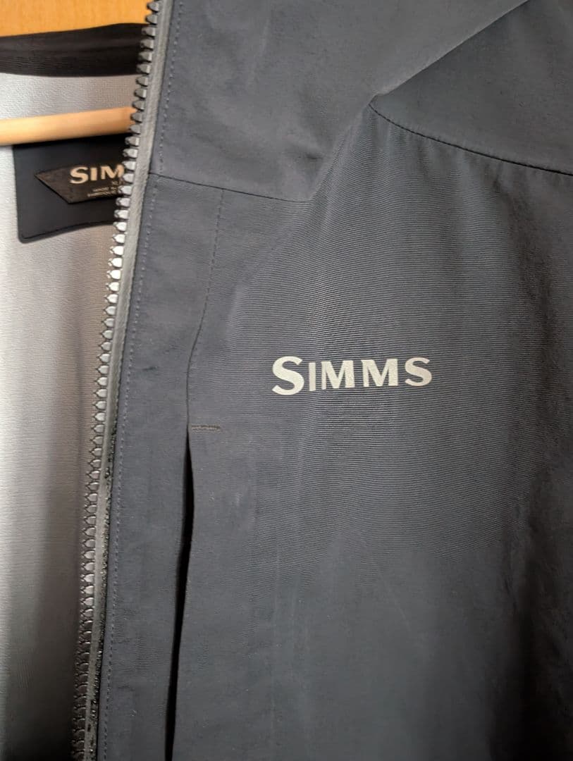 近日終了　Simms　希少サイズ　 FSジャケット XL ブラック シムス