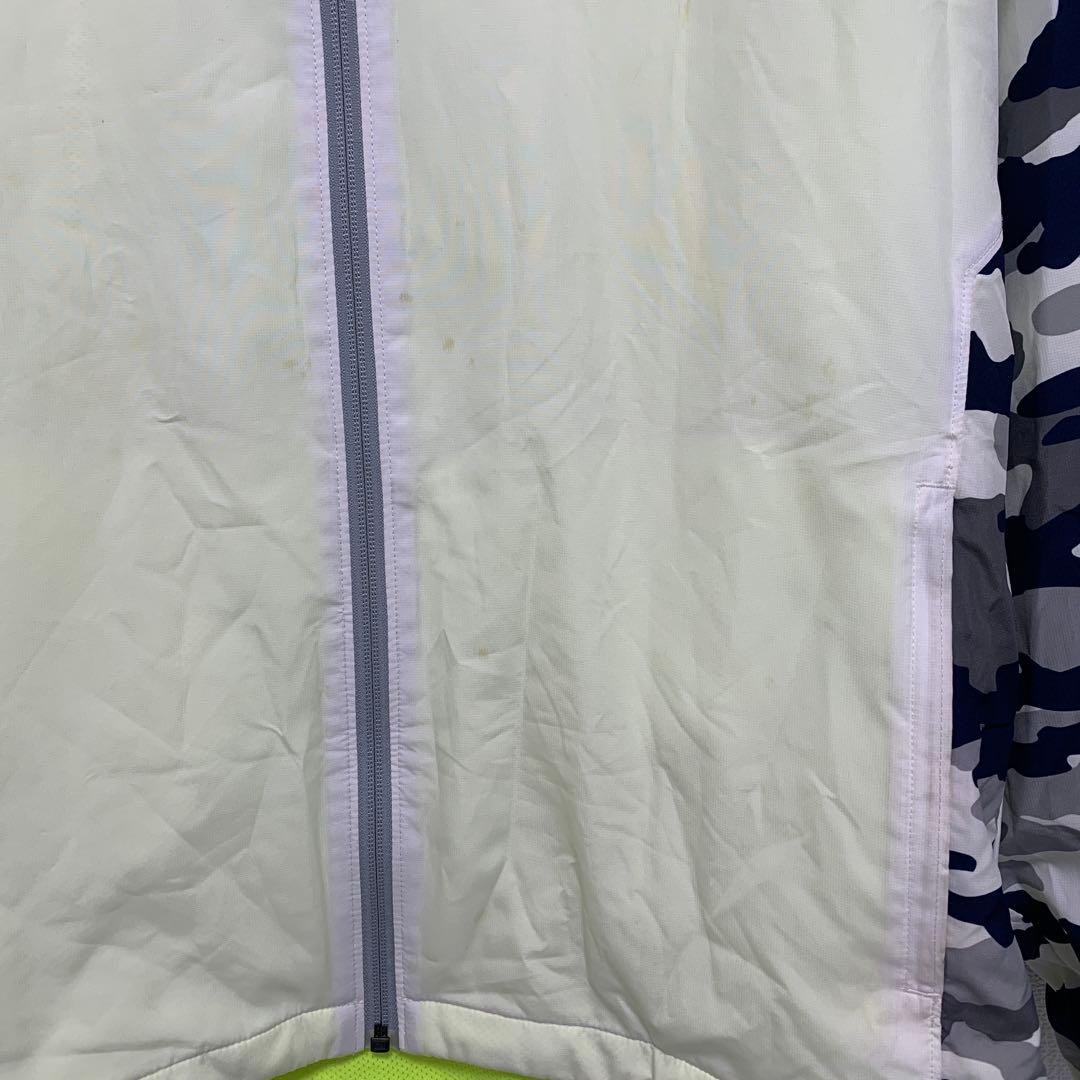 アンダーアーマー★メンズ ウィンドブレーカー ジャンパー 2XL 迷彩 蛍光