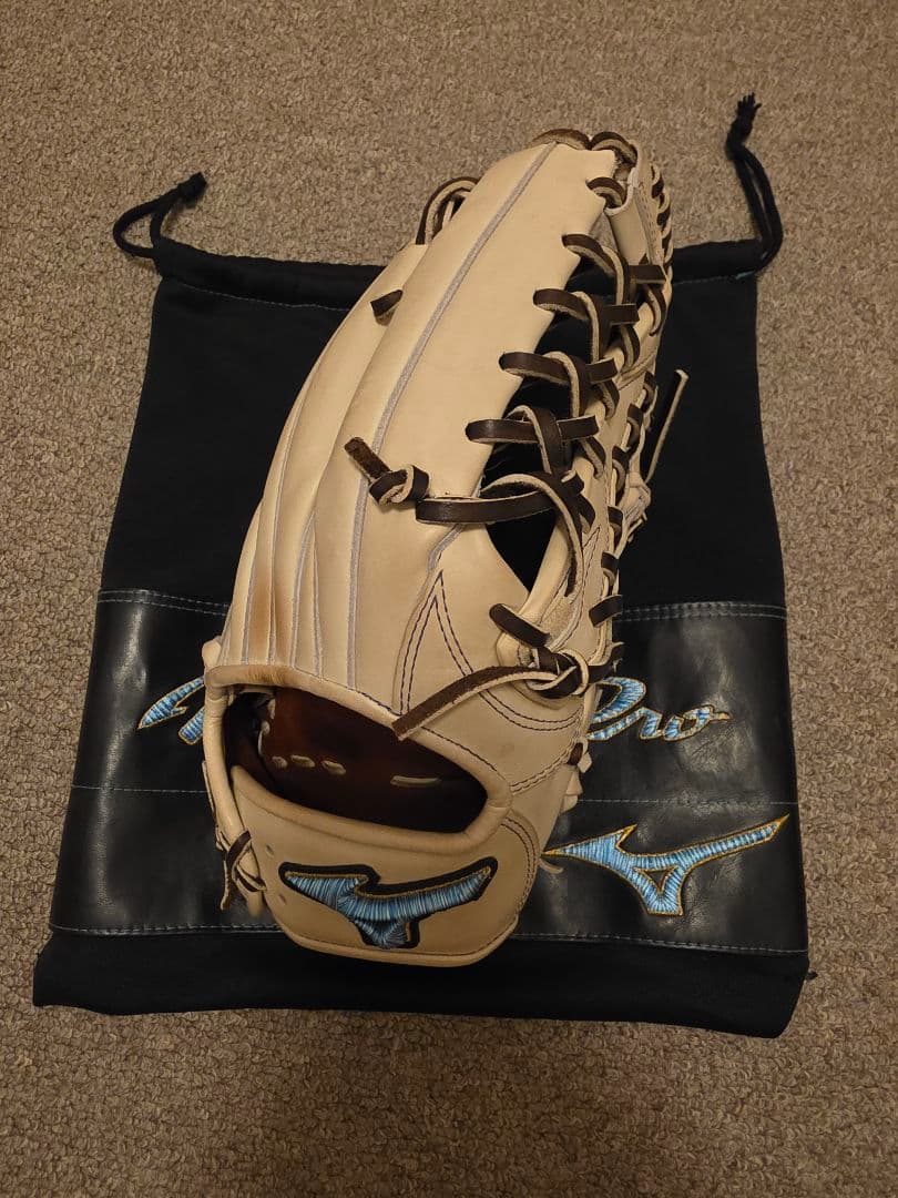 ​【激レア・即戦力】ミズノプロ 硬式外野手用グローブ 店舗オーダー品