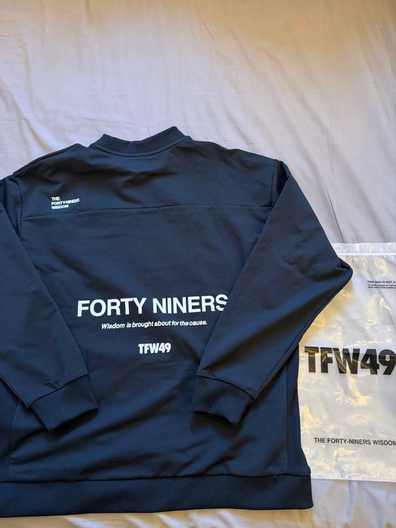 メンズウェア TFW49 L/S THICK COLLAR CREW NECK SHIRT L