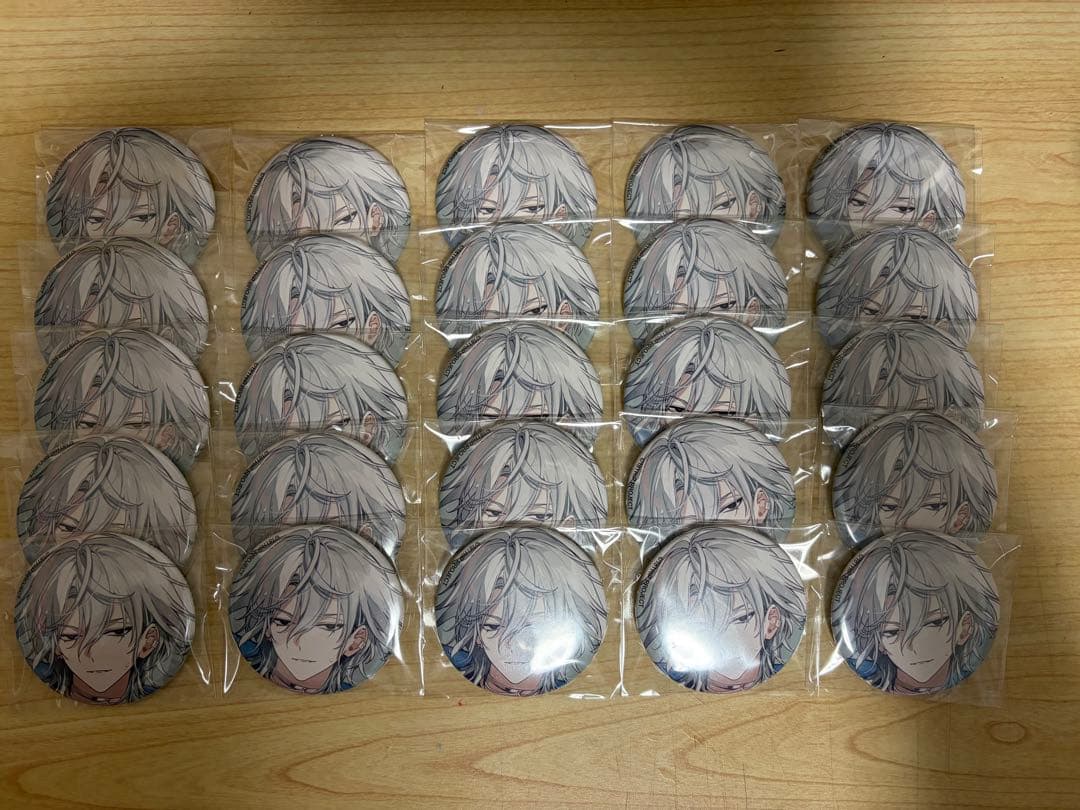 百目鬼潜 缶バッジ ビーズログ