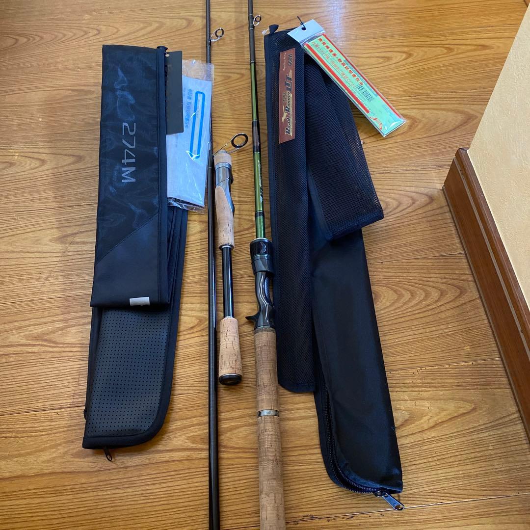 【シマノノリーズ】バンタム274M、ロードランナーヴォイスLTT660H　ダイワ