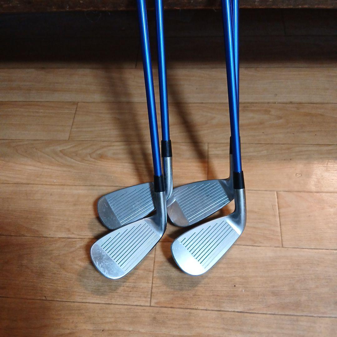 アイアンセット 青 7.8.9番P