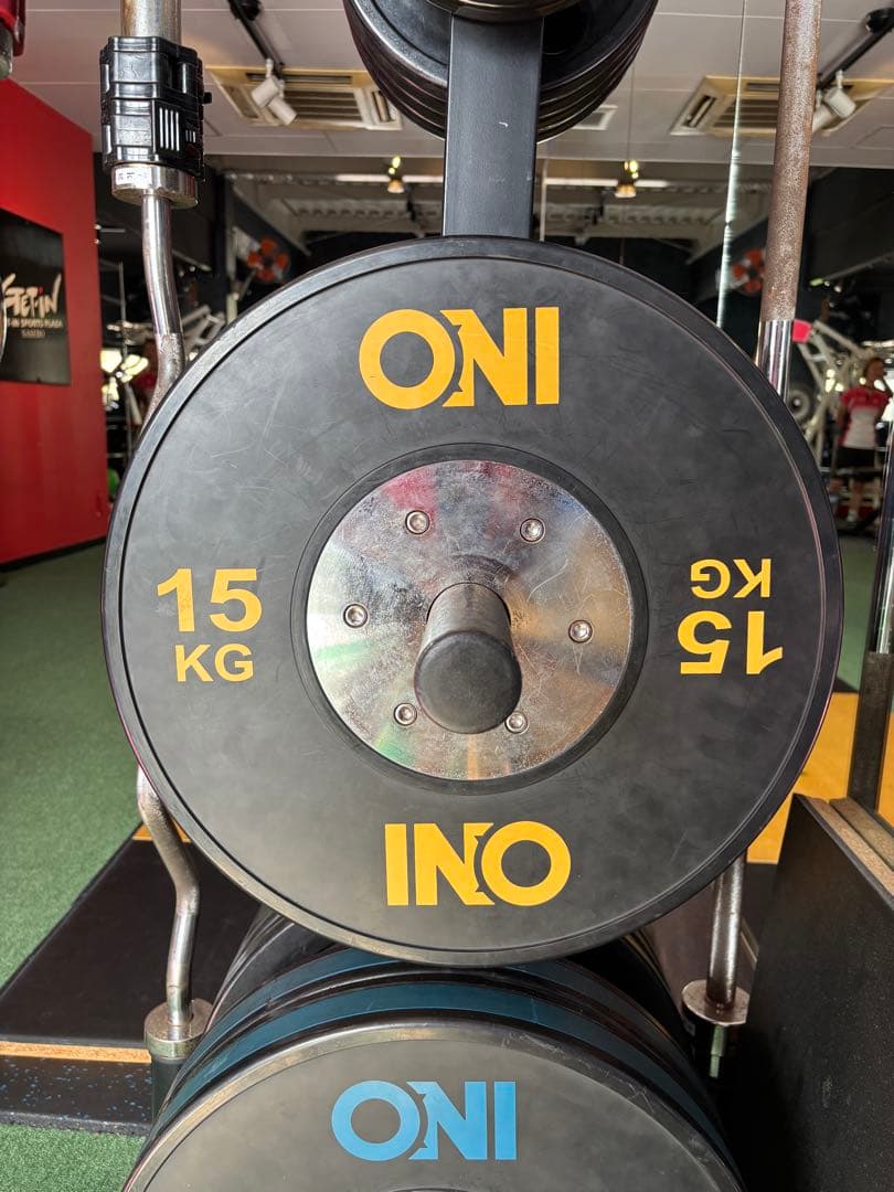 ONI バンパープレート 15kg×1枚