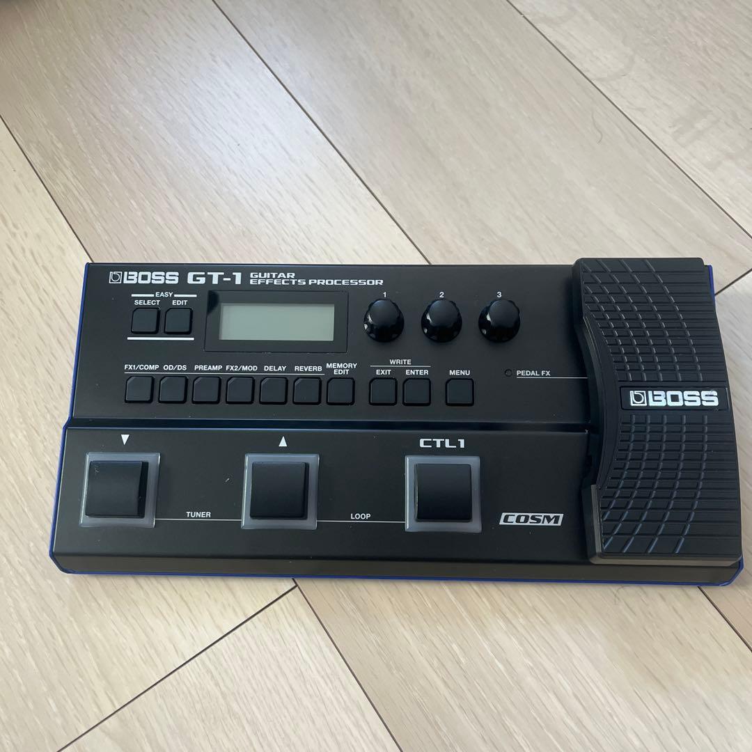 BOSS GT-1 ギターエフェクトプロセッサー ACアダプタ付き
