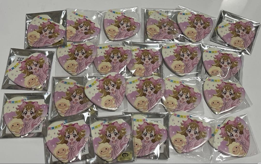 わんだふるぷりきゅあ こむぎ マルイ 缶バッジ 23点