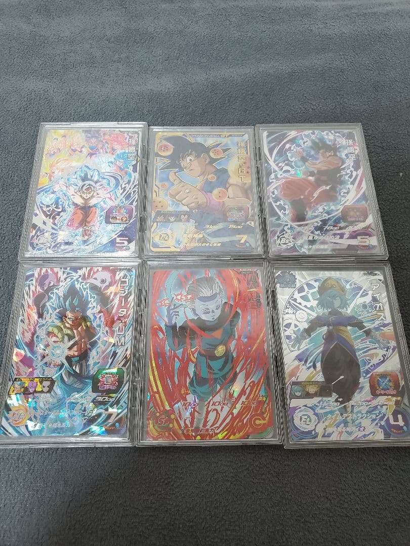 スーパードラゴンボールヒーローズ 6枚まとめ売り