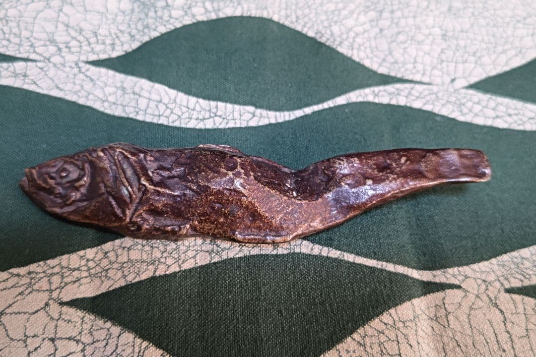 書道具　文鎮　　在銘