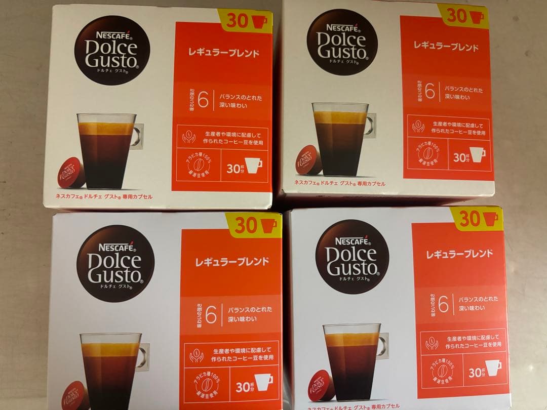 ネスレ日本 ネスカフェ ドルチェ グスト レギュラーブレンド 30P×4箱